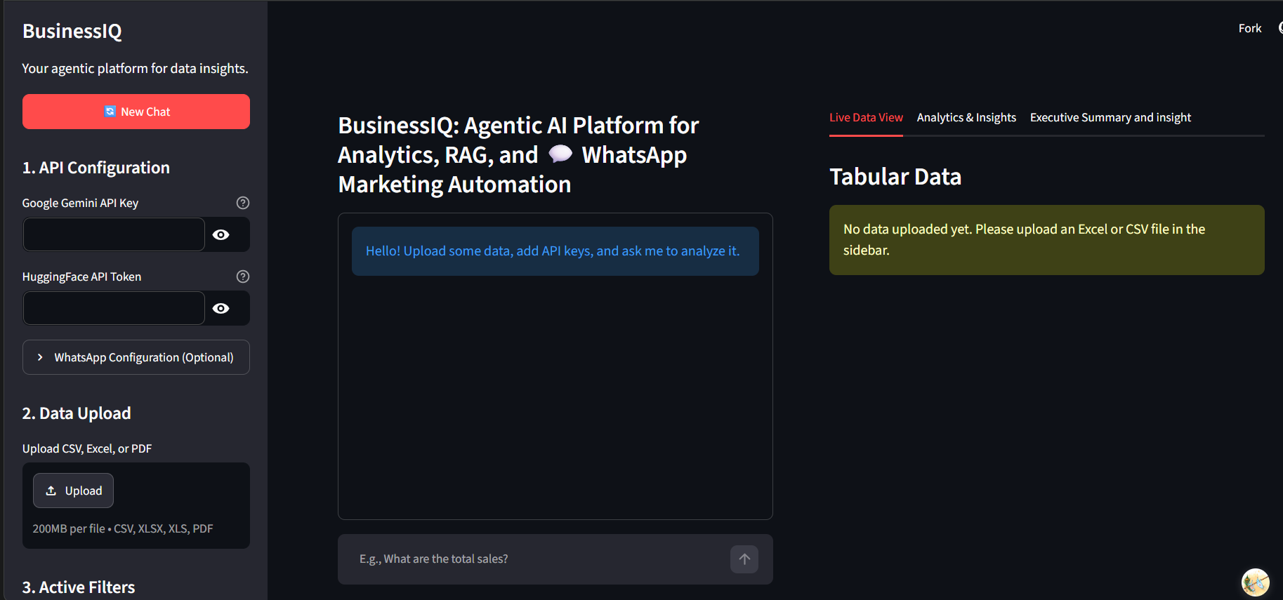 BusinessIQ Platform